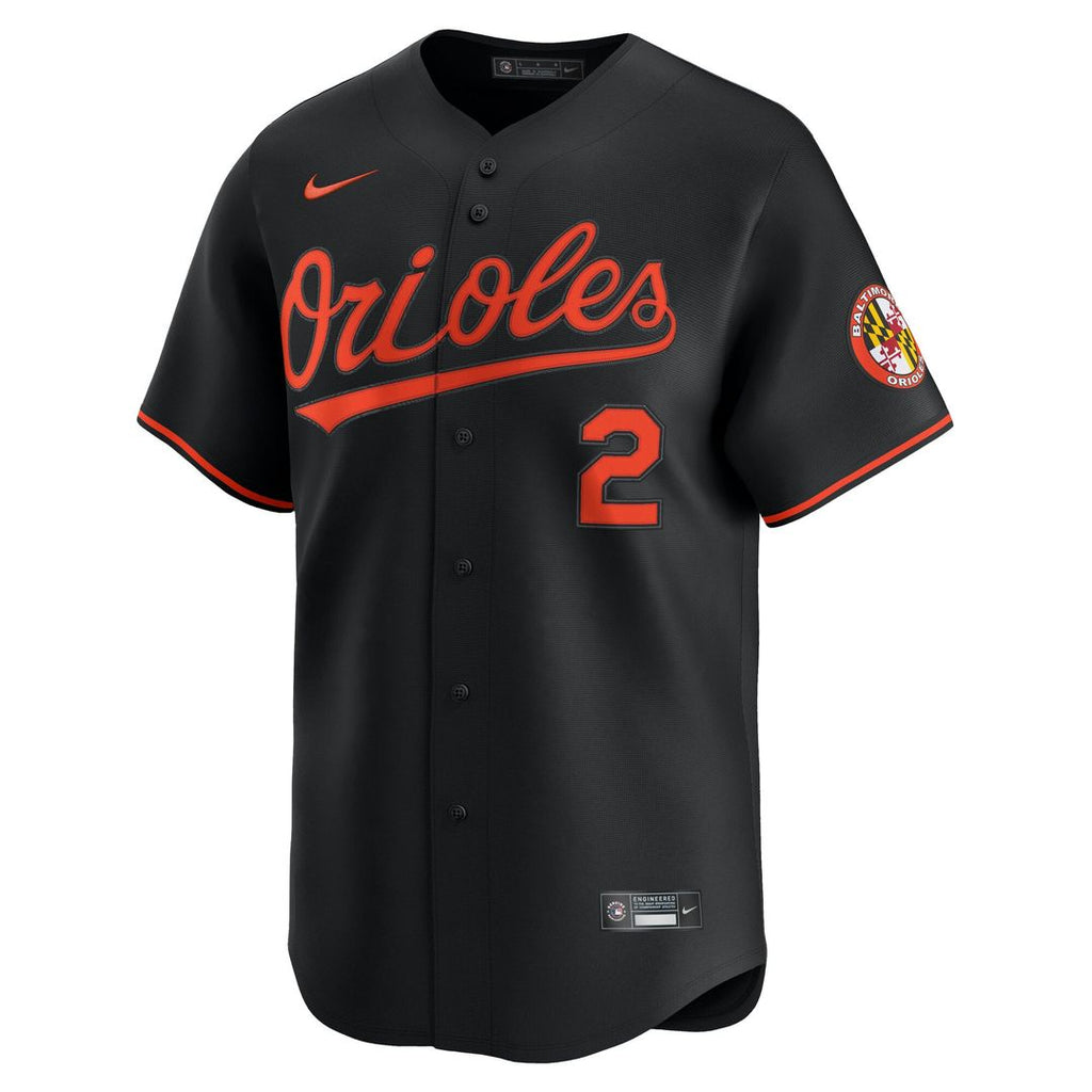 Baltimore Orioles Nike Black Authentic MLB Jersey