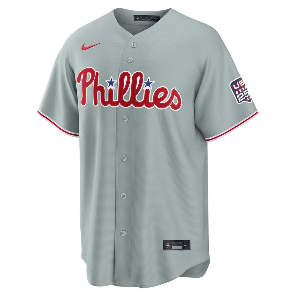 Philadelphia Phillies Nike Gray MLB Jersey