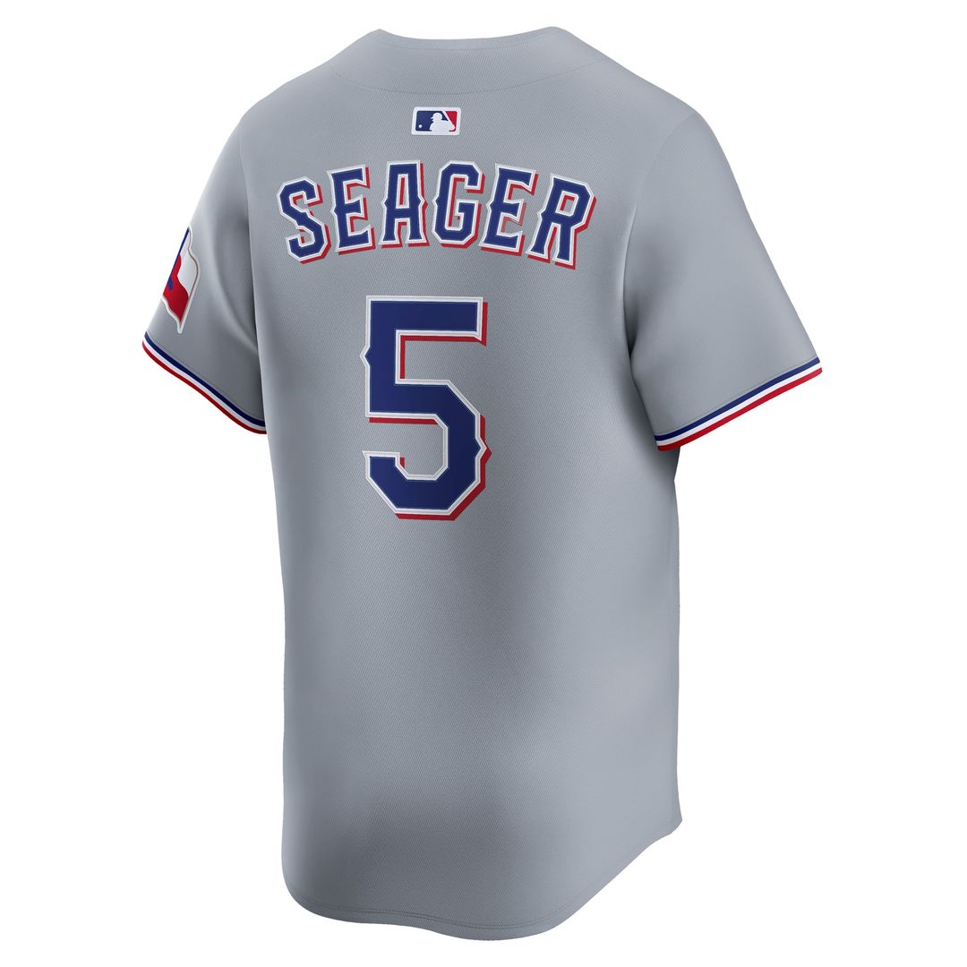Texas Rangers Nike Gray Authentic MLB Jersey
