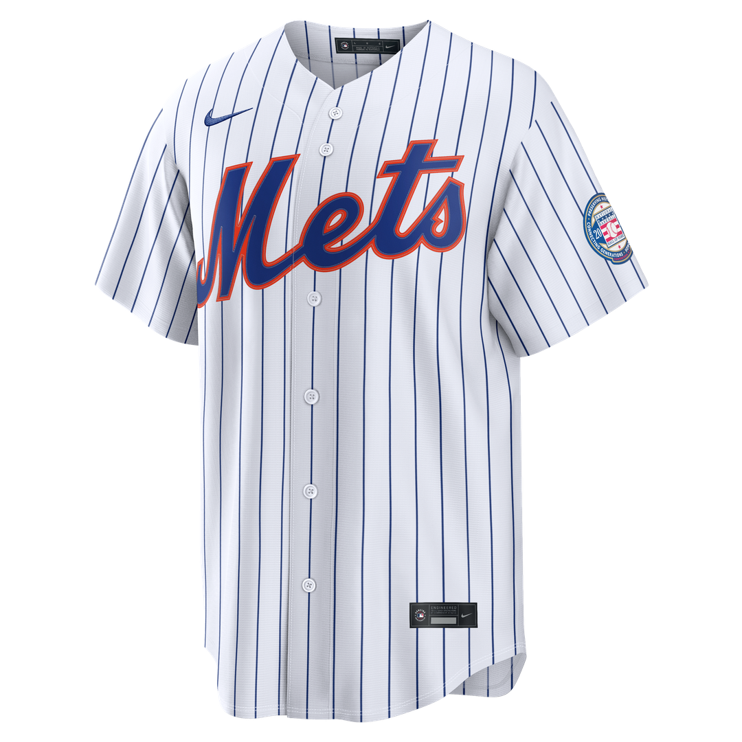 New York Mets Nike White Replica MLB Jersey