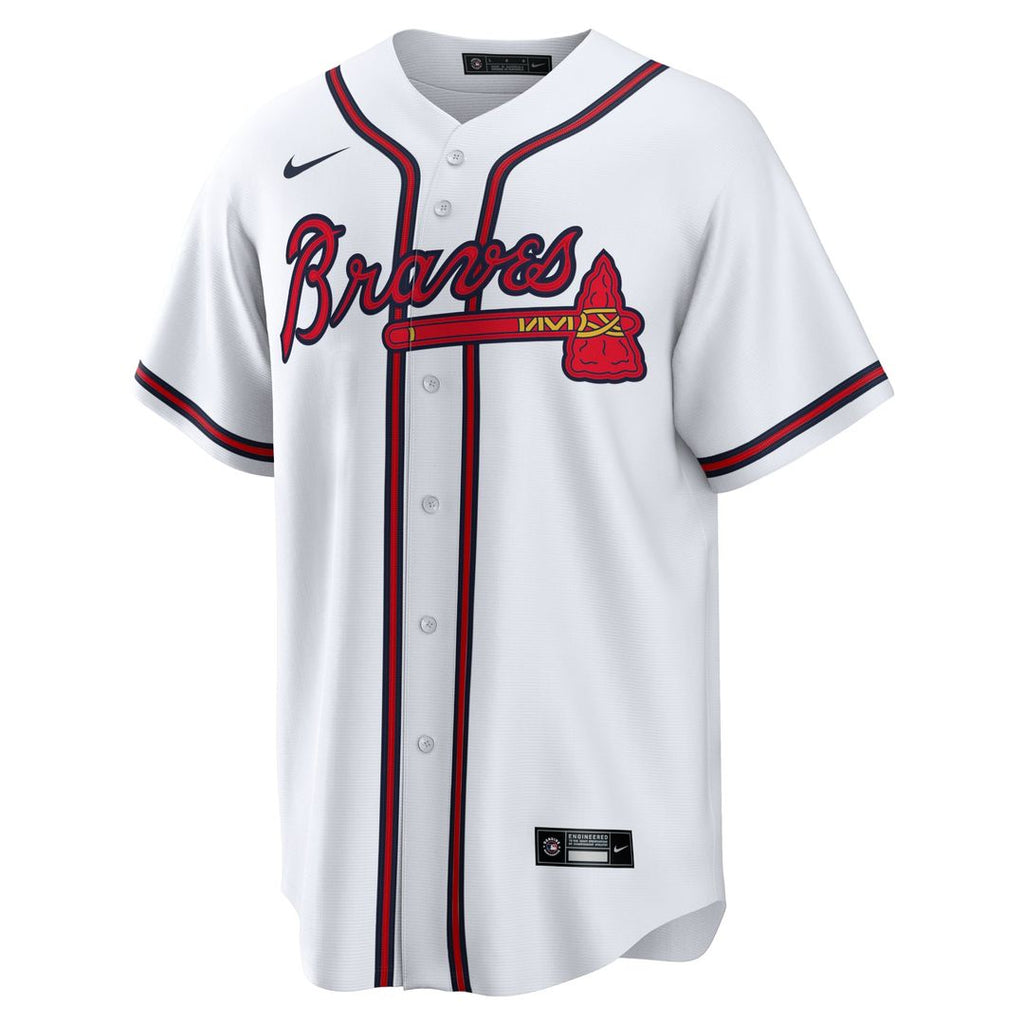 Atlanta Braves Nike White Replica MLB Jersey