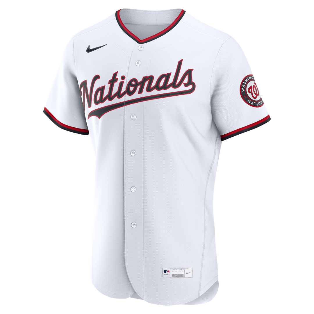 Washington Nationals Nike White Authentic MLB Jersey