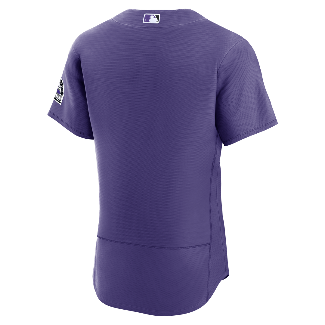 Colorado Rockies Nike Purple Authentic MLB Jersey