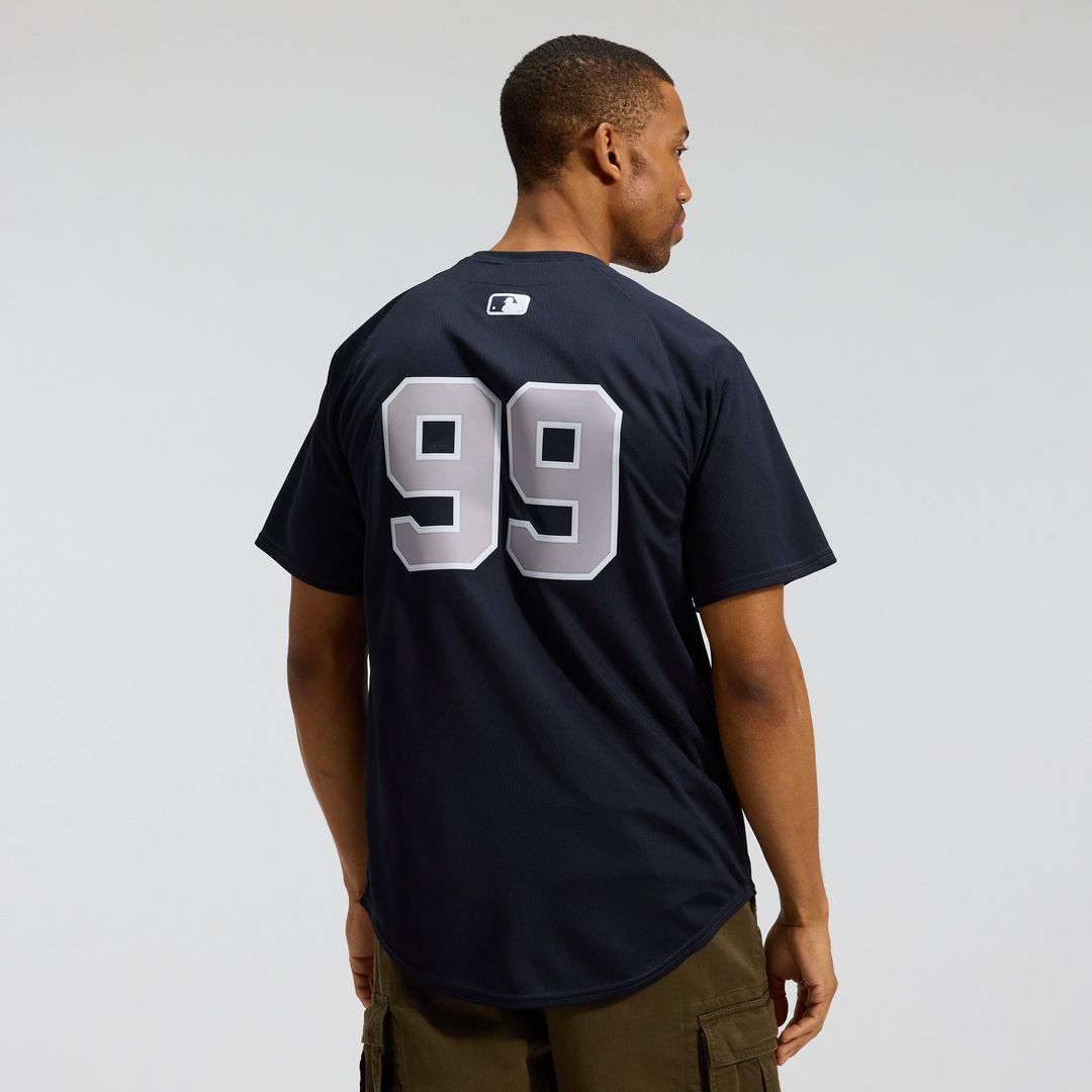 New York Yankees Nike Gray Authentic MLB Jersey
