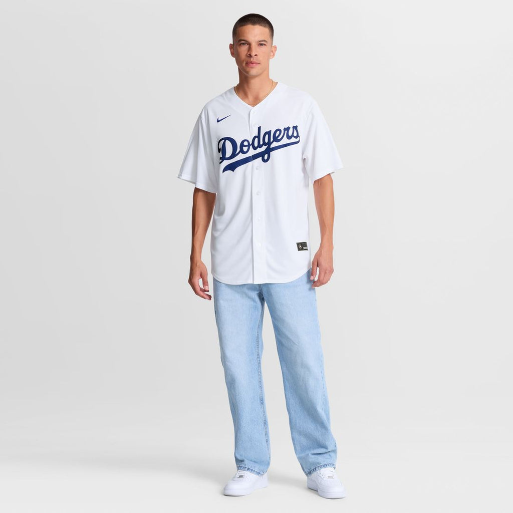 Los Angeles Dodgers Nike White Replica MLB Jersey