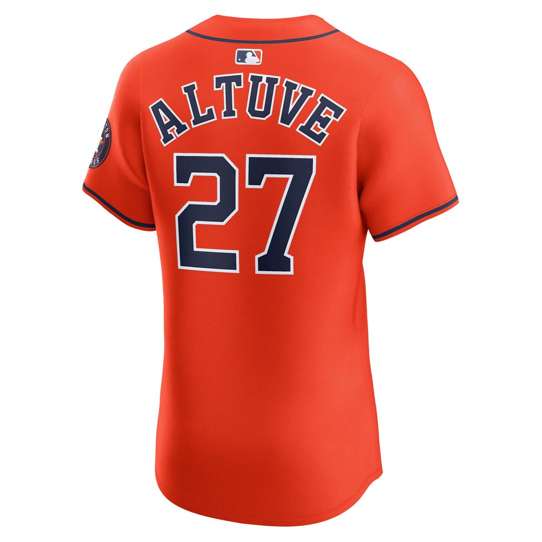 Houston Astros Nike Orange Authentic MLB Jersey