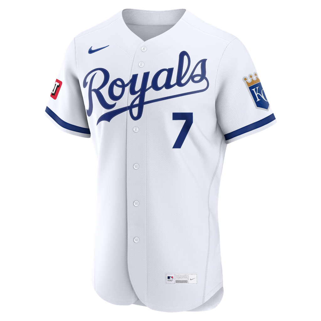 Kansas City Royals Nike White Authentic MLB Jersey