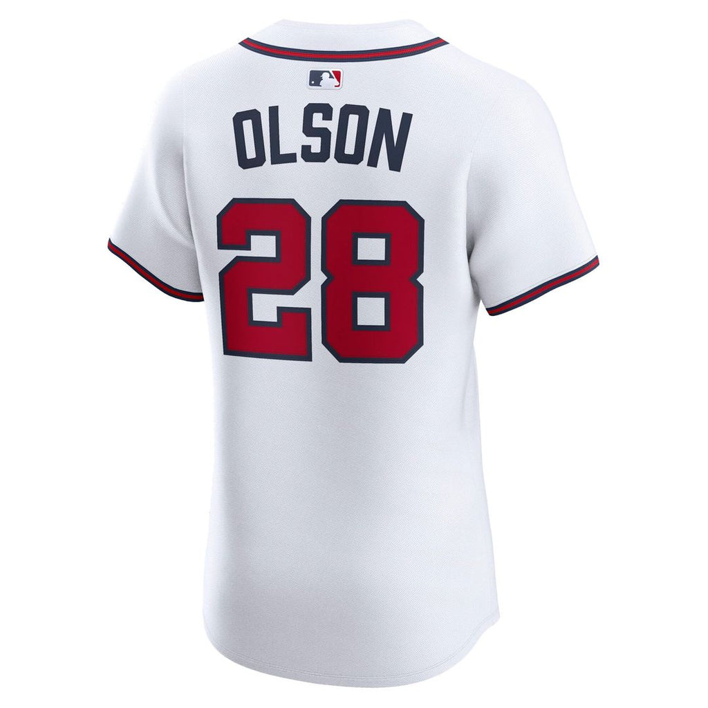 Atlanta Braves Nike White Authentic MLB Jersey