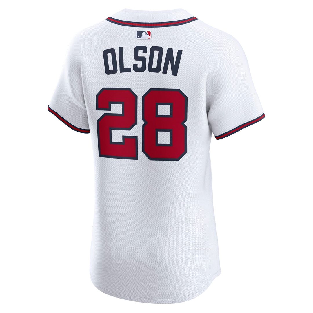 Atlanta Braves Nike White Authentic MLB Jersey
