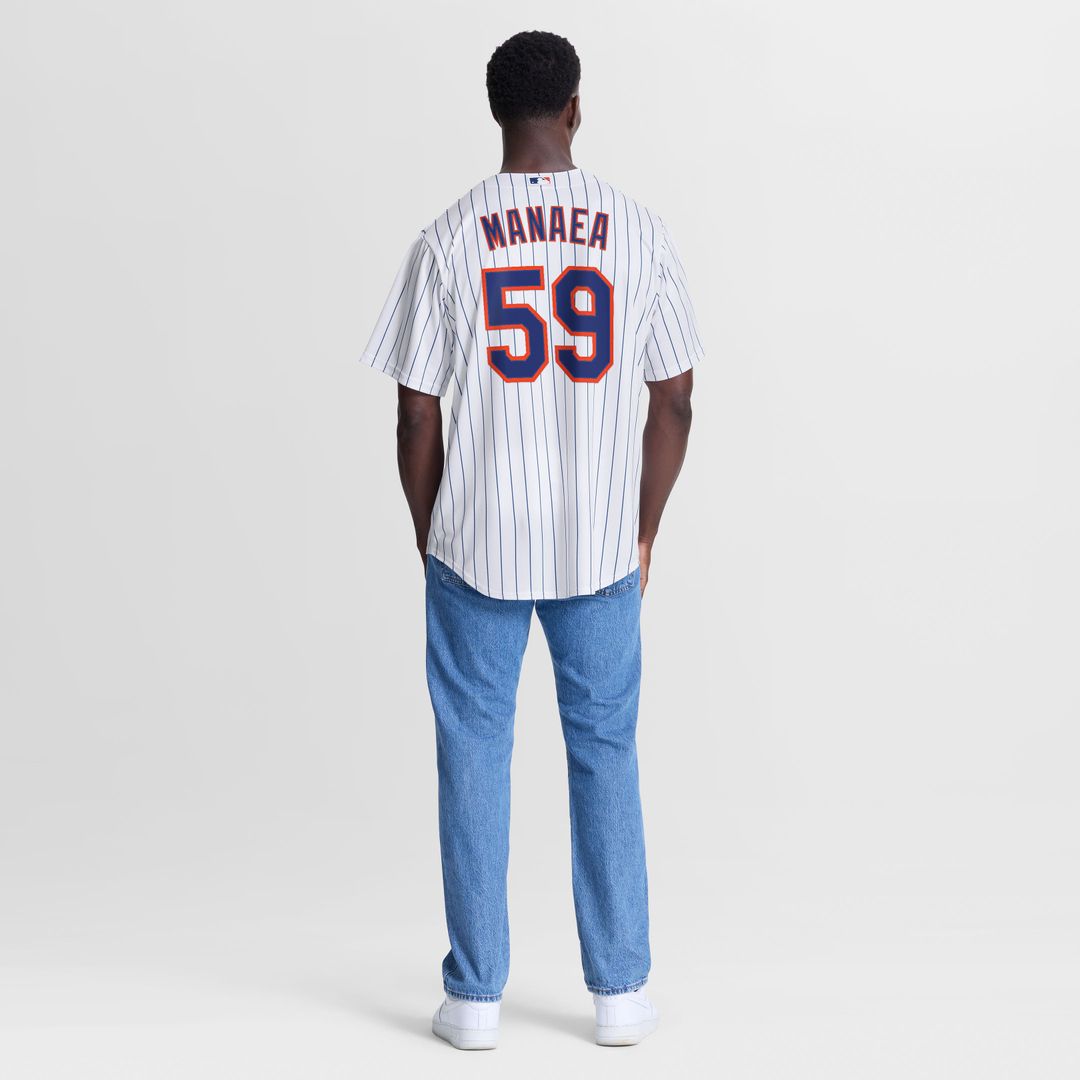 New York Mets Nike White Replica MLB Jersey