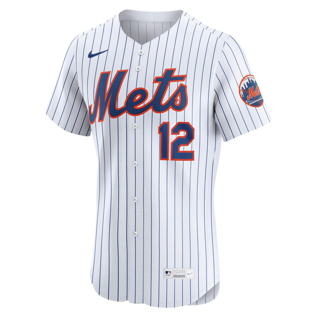 New York Mets Nike White Authentic MLB Jersey