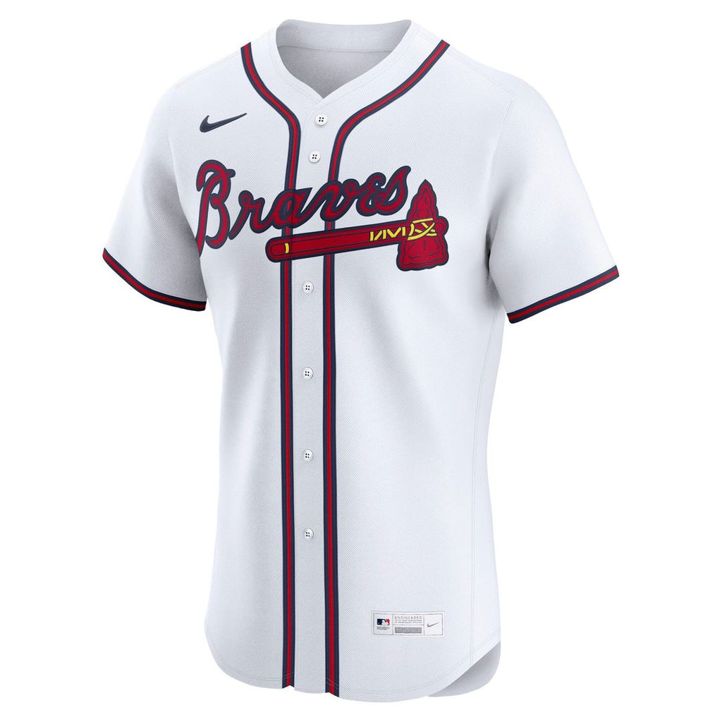 Atlanta Braves Nike White Authentic MLB Jersey