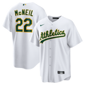 Athletics Nike White Replica MLB baseball jersey