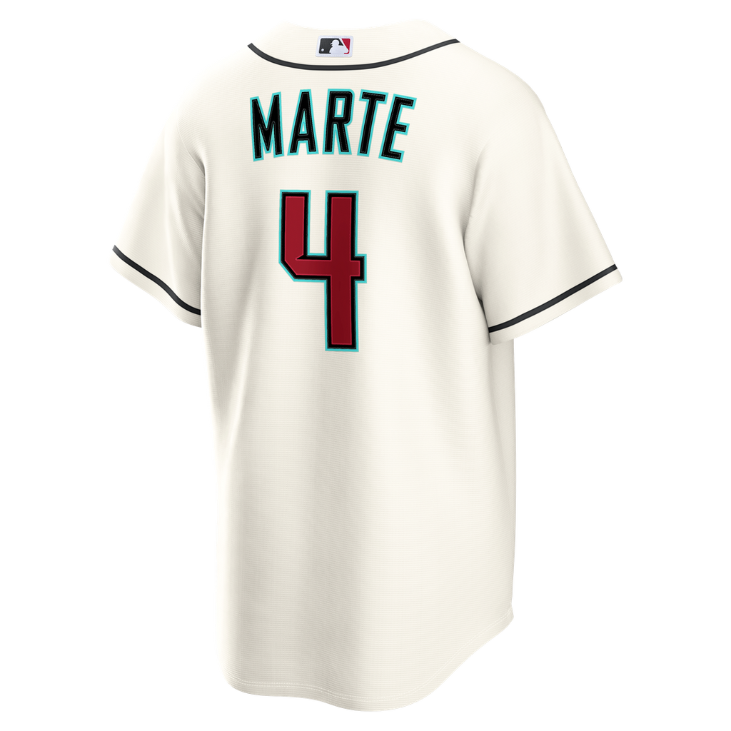Arizona Diamondbacks Nike Cream Replica MLB Jersey