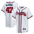 Atlanta Braves Nike White Replica MLB baseball jersey