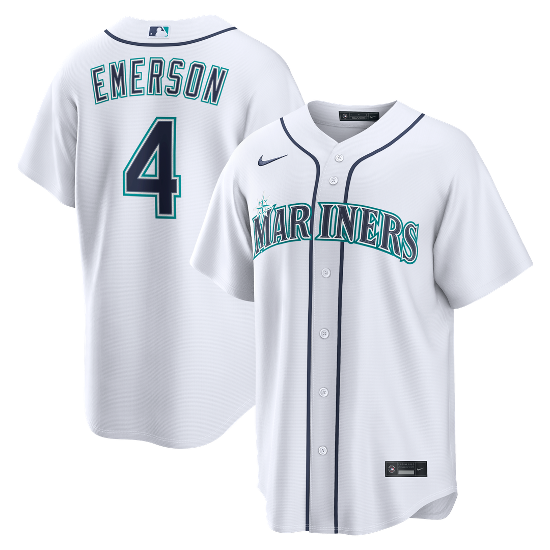 Seattle Mariners Nike White Replica MLB baseball jersey