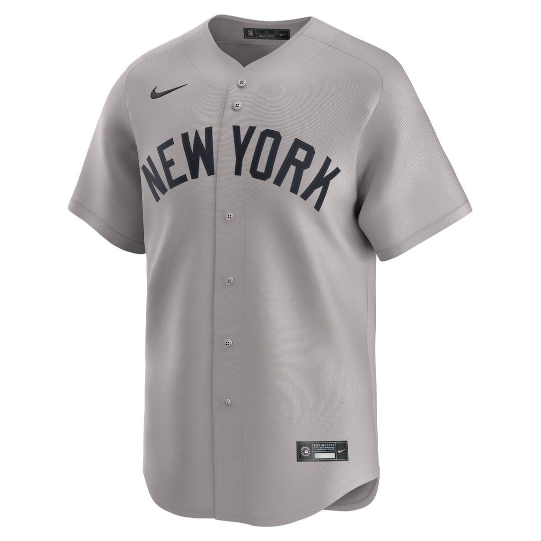 New York Yankees Nike Gray Authentic MLB Jersey