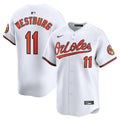Baltimore Orioles Nike White Authentic MLB baseball jersey