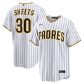 San Diego Padres Nike White Replica MLB baseball jersey