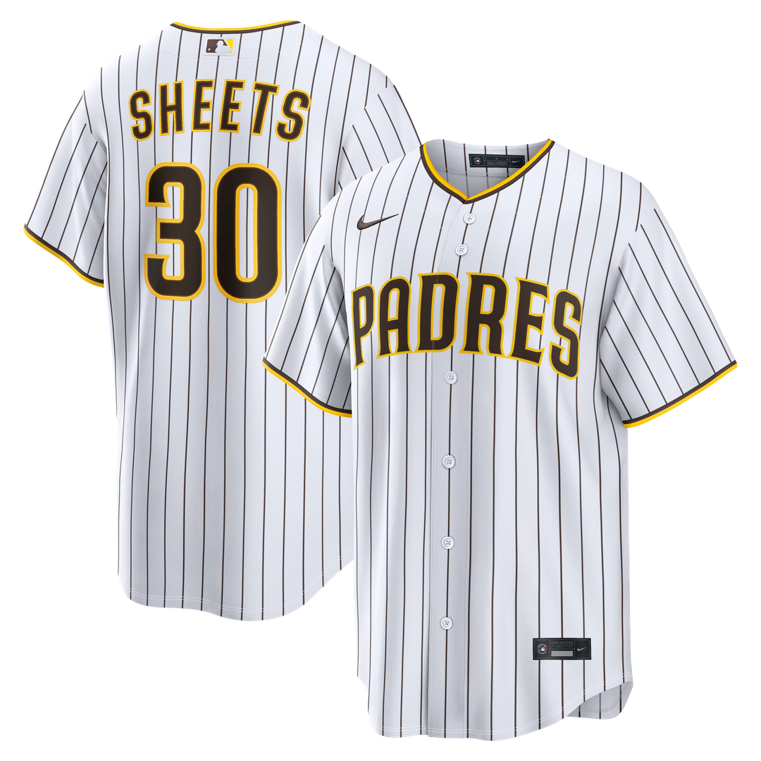 San Diego Padres Nike White Replica MLB baseball jersey