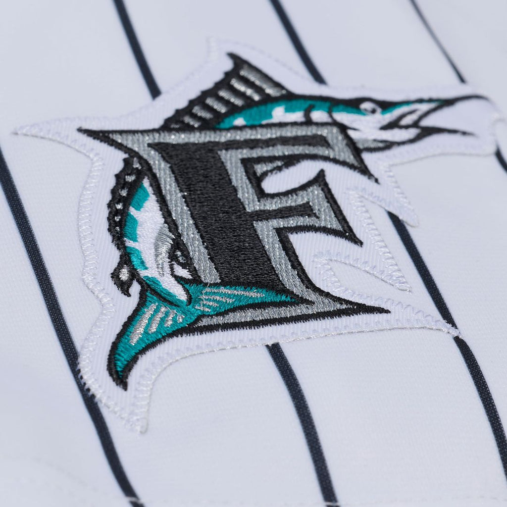 Florida Marlins Mitchell & Ness White Authentic MLB Jersey