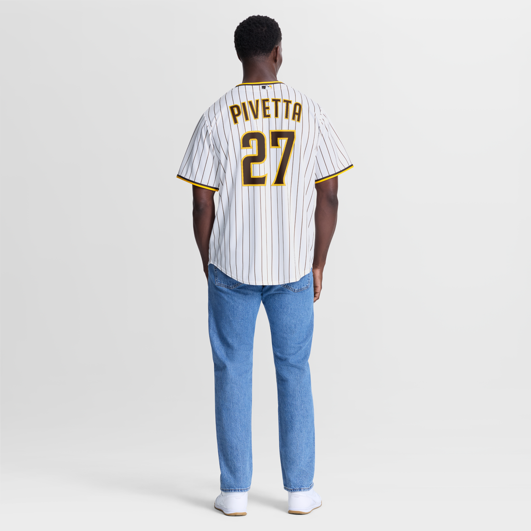 San Diego Padres Nike White Replica MLB Jersey