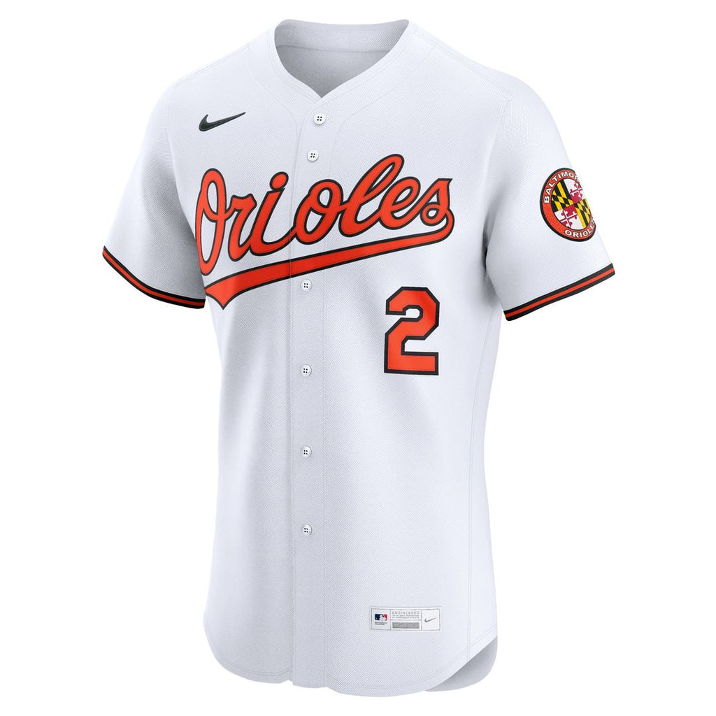 Baltimore Orioles Nike White Authentic MLB Jersey