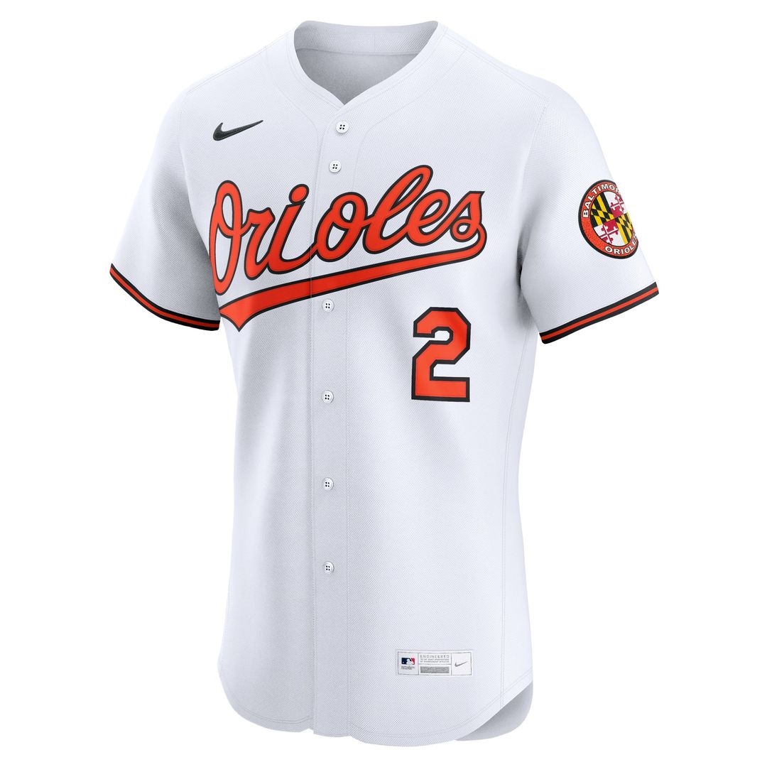 Baltimore Orioles Nike White Authentic MLB Jersey