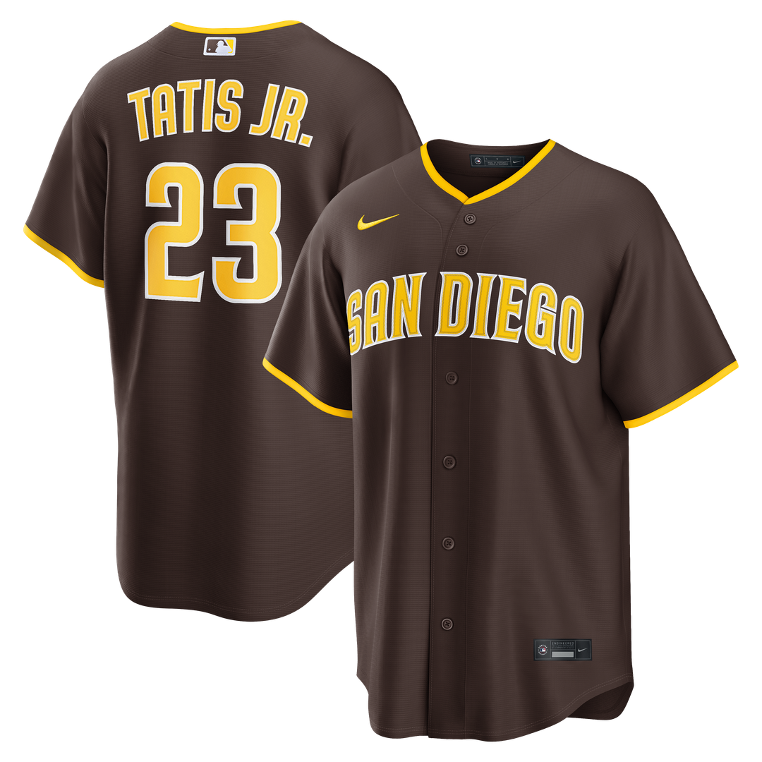 San Diego Padres Nike Brown Replica MLB Jersey