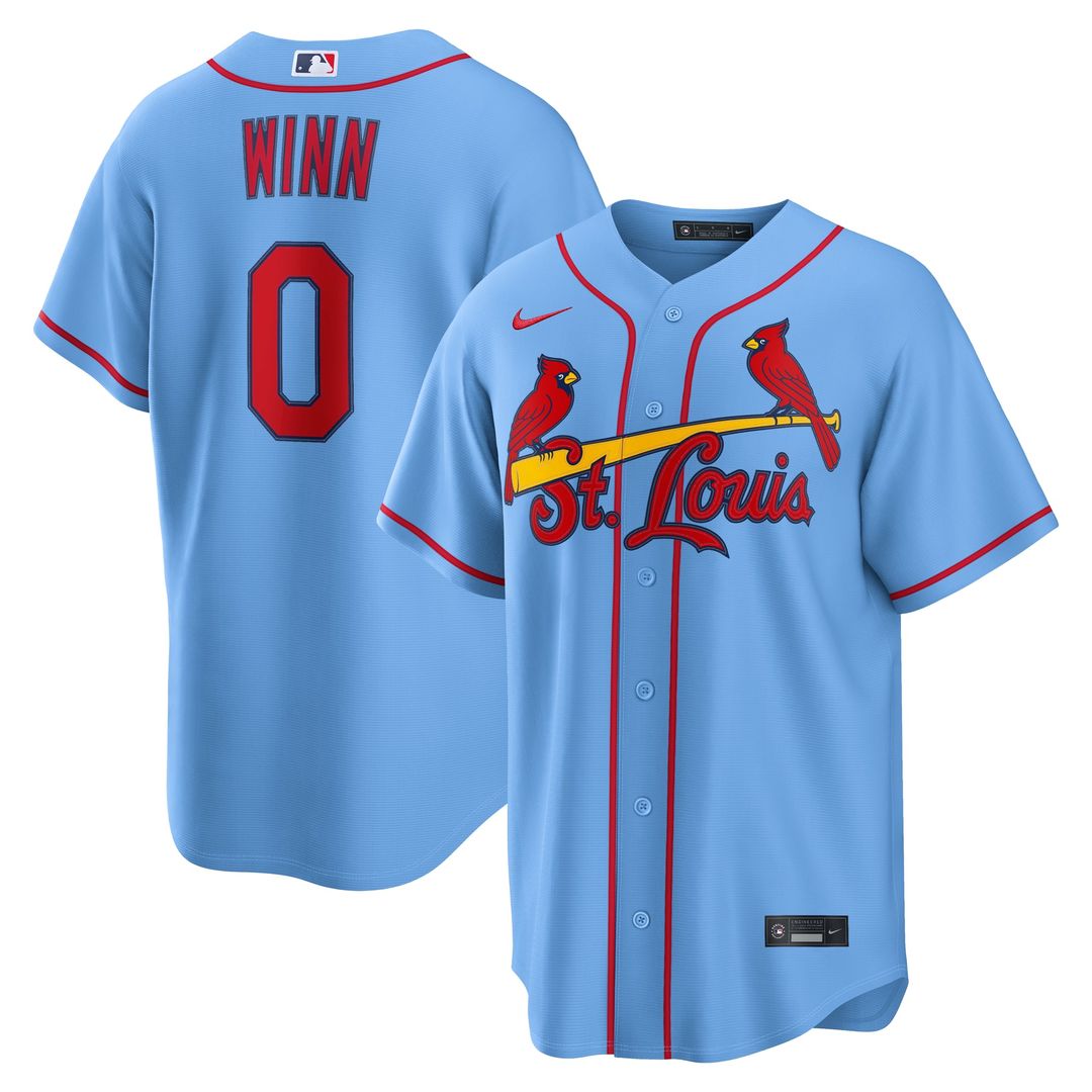 St. Louis Cardinals Nike Cream Replica MLB Jersey