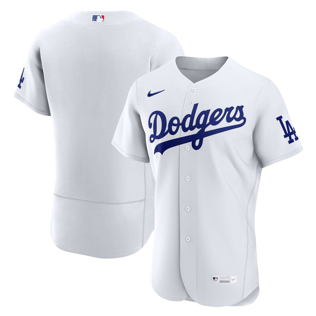 Los Angeles Dodgers Nike White Replica MLB baseball jersey