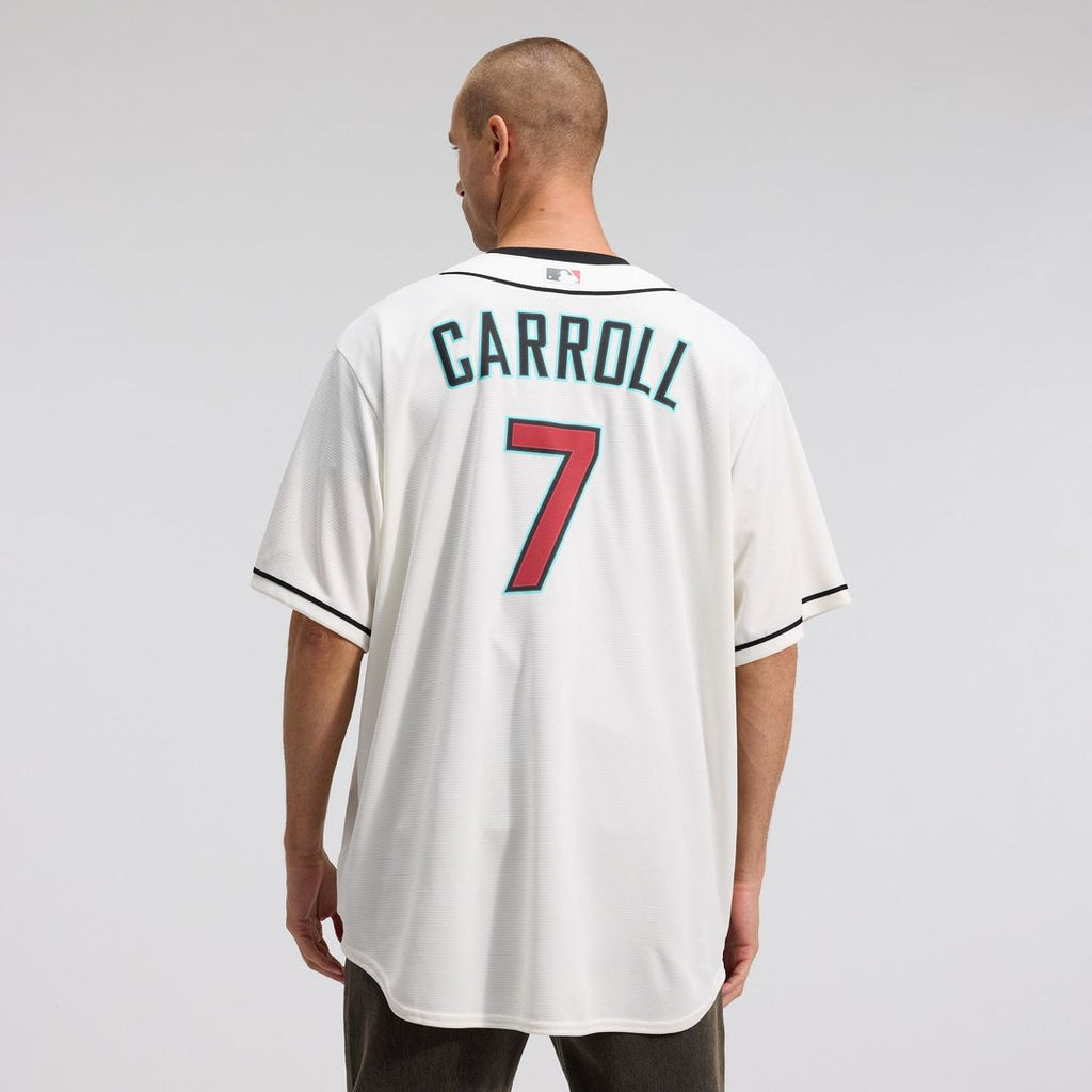 Arizona Diamondbacks Nike Cream Replica MLB Jersey