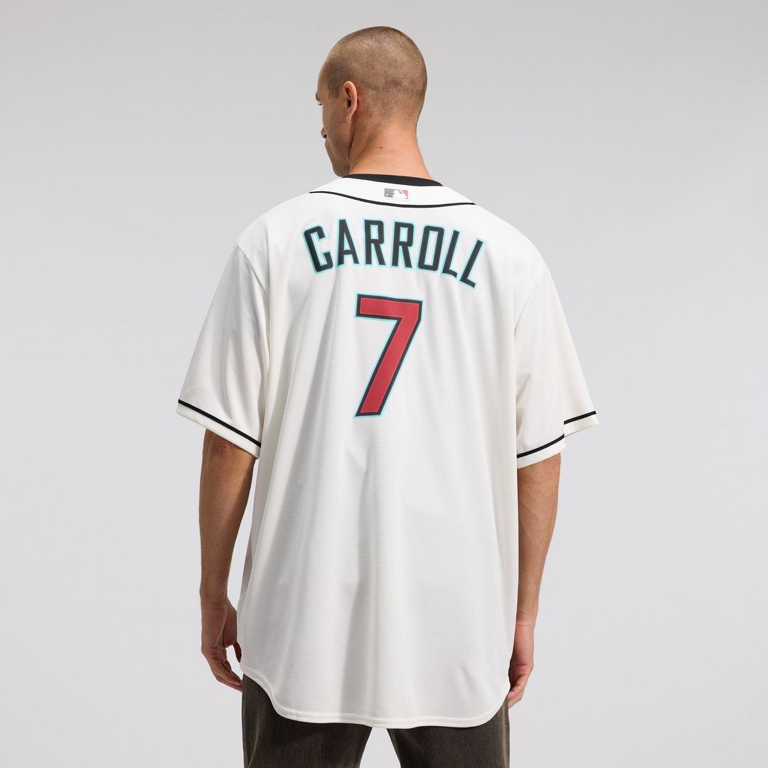 Arizona Diamondbacks Nike Cream Replica MLB Jersey