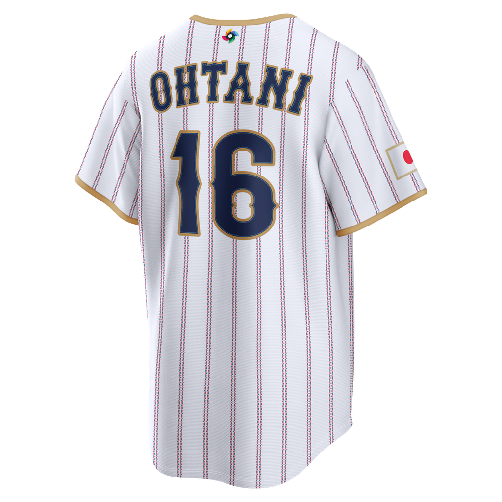 Japan Baseball Nike White MLB Jersey