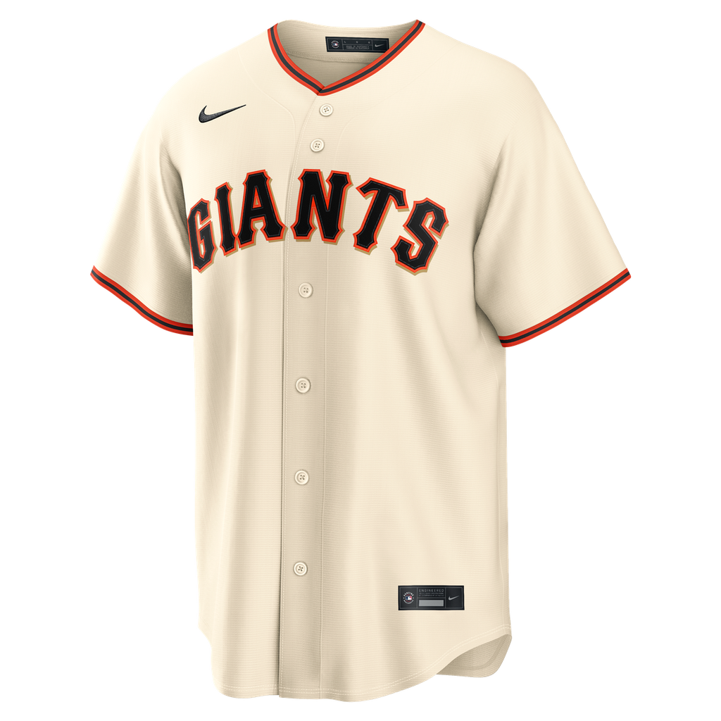 San Francisco Giants Nike Cream Replica MLB Jersey