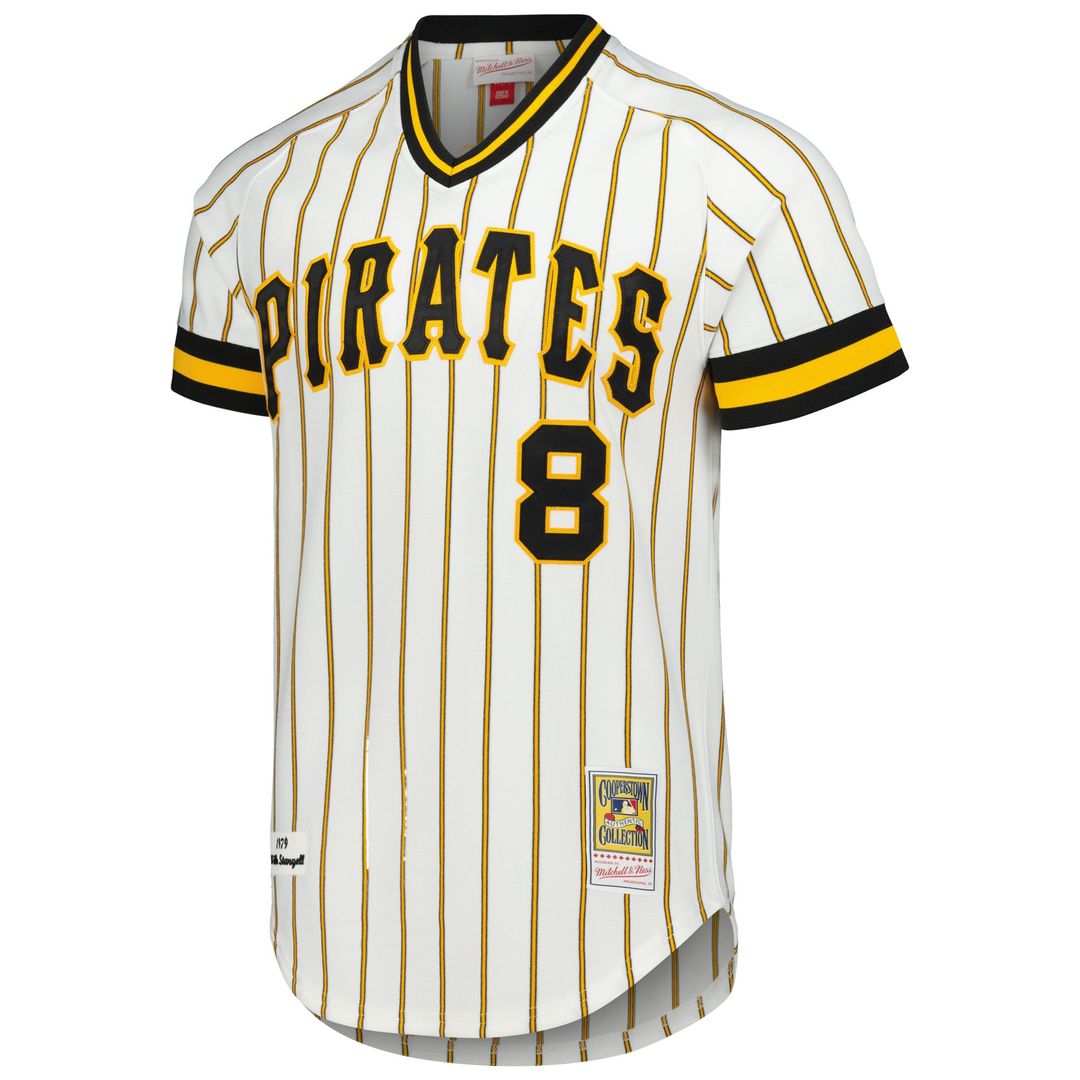 Pittsburgh Pirates Mitchell & Ness White Authentic MLB Jersey