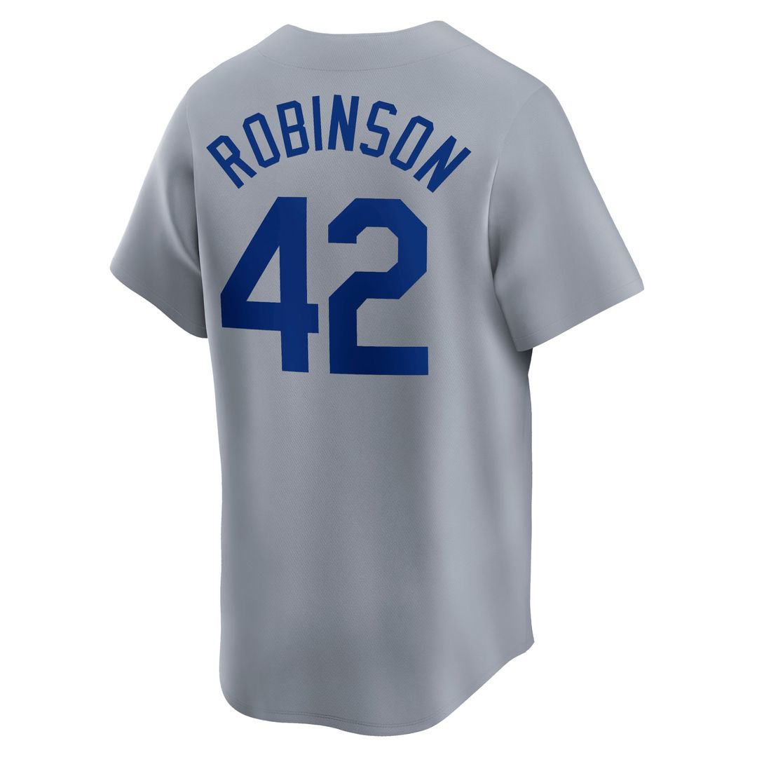 Brooklyn Dodgers Nike Gray MLB Jersey
