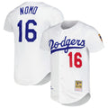 Los Angeles Dodgers Mitchell & Ness White Authentic MLB baseball jersey