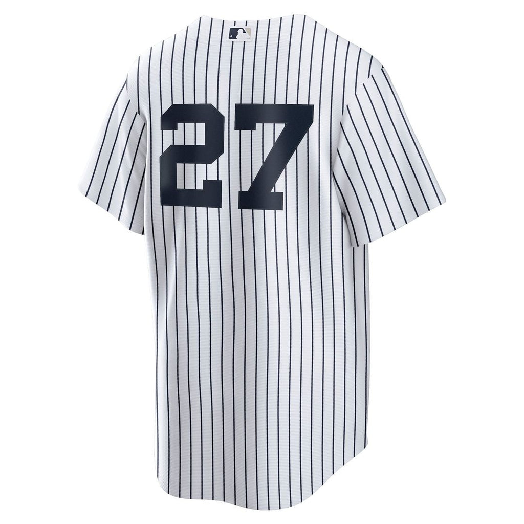 New York Yankees Nike White Replica MLB Jersey