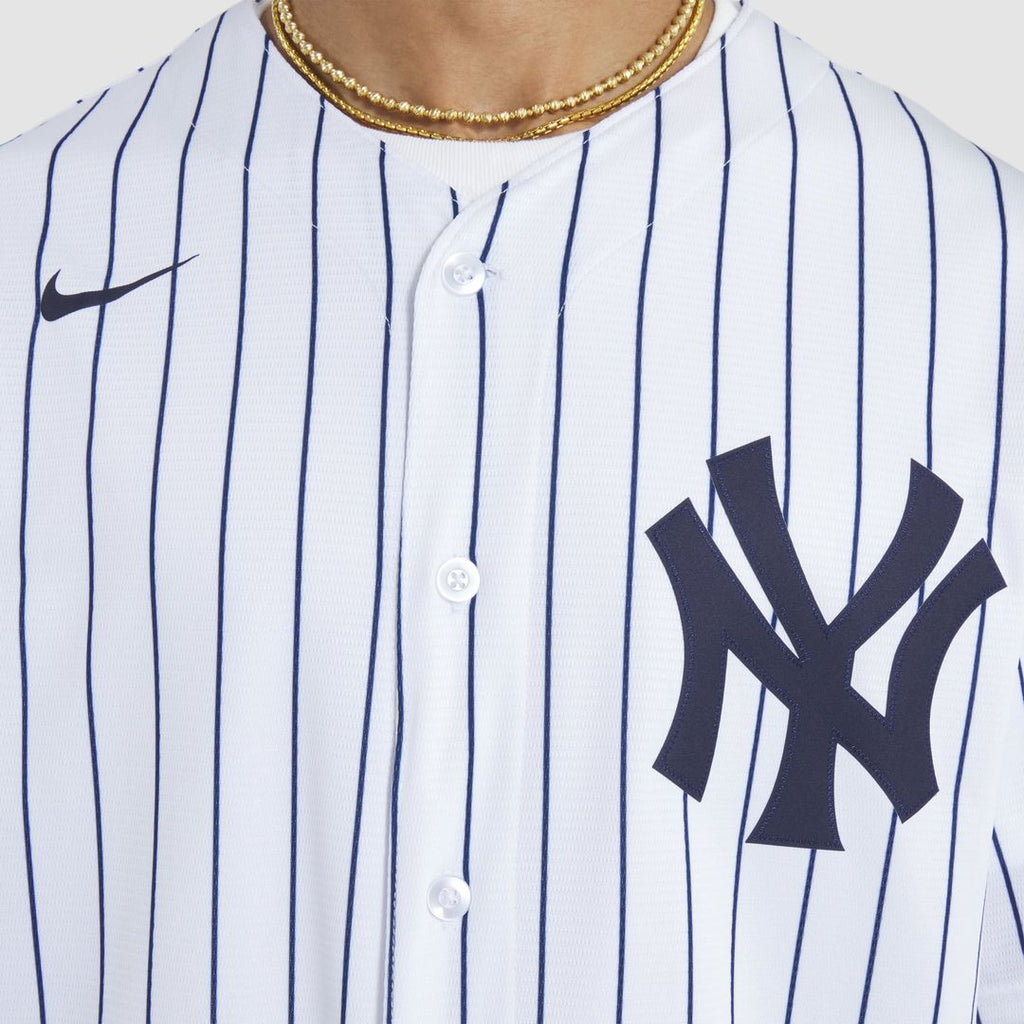 New York Yankees Nike White Replica MLB Jersey