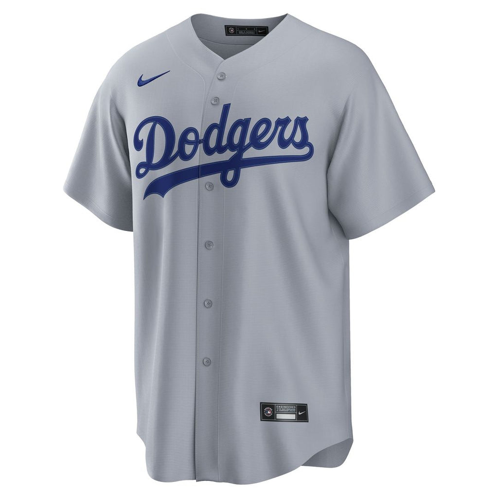 Los Angeles Dodgers Nike Gray Replica MLB Jersey