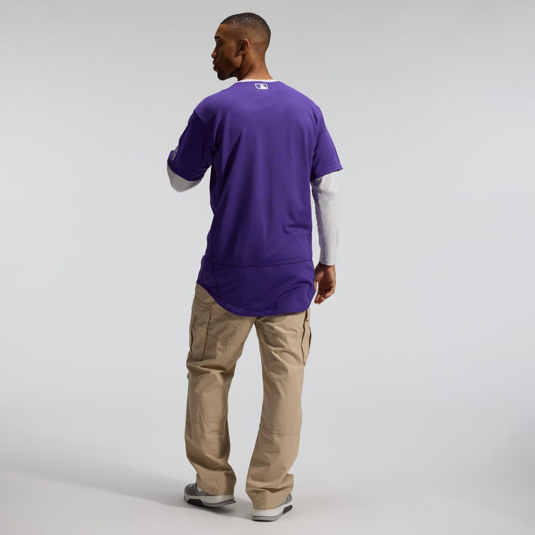 Colorado Rockies Nike Purple Authentic MLB Jersey