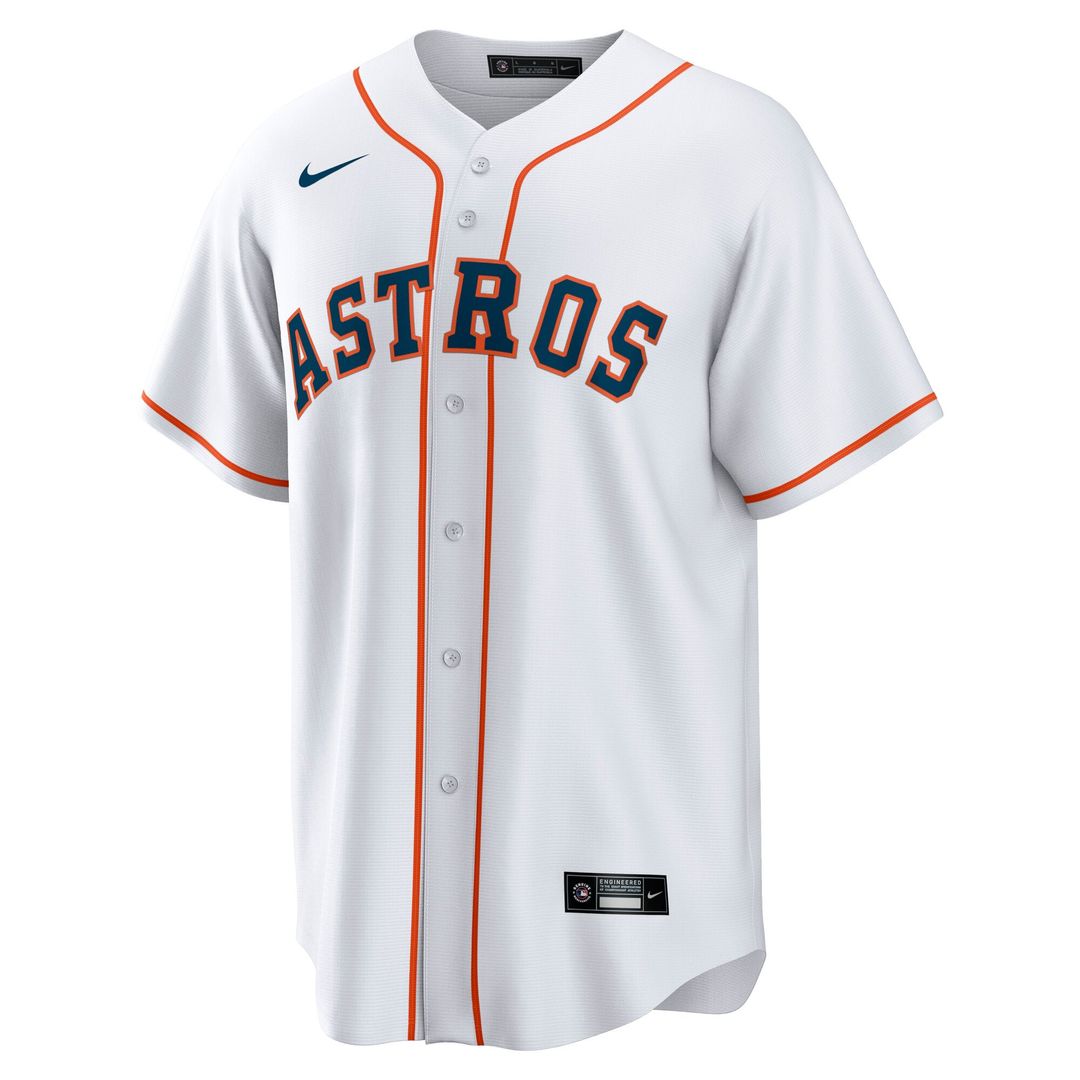Houston Astros Nike White Replica MLB Jersey