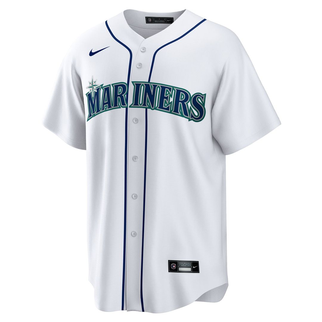 Seattle Mariners Nike White Replica MLB Jersey