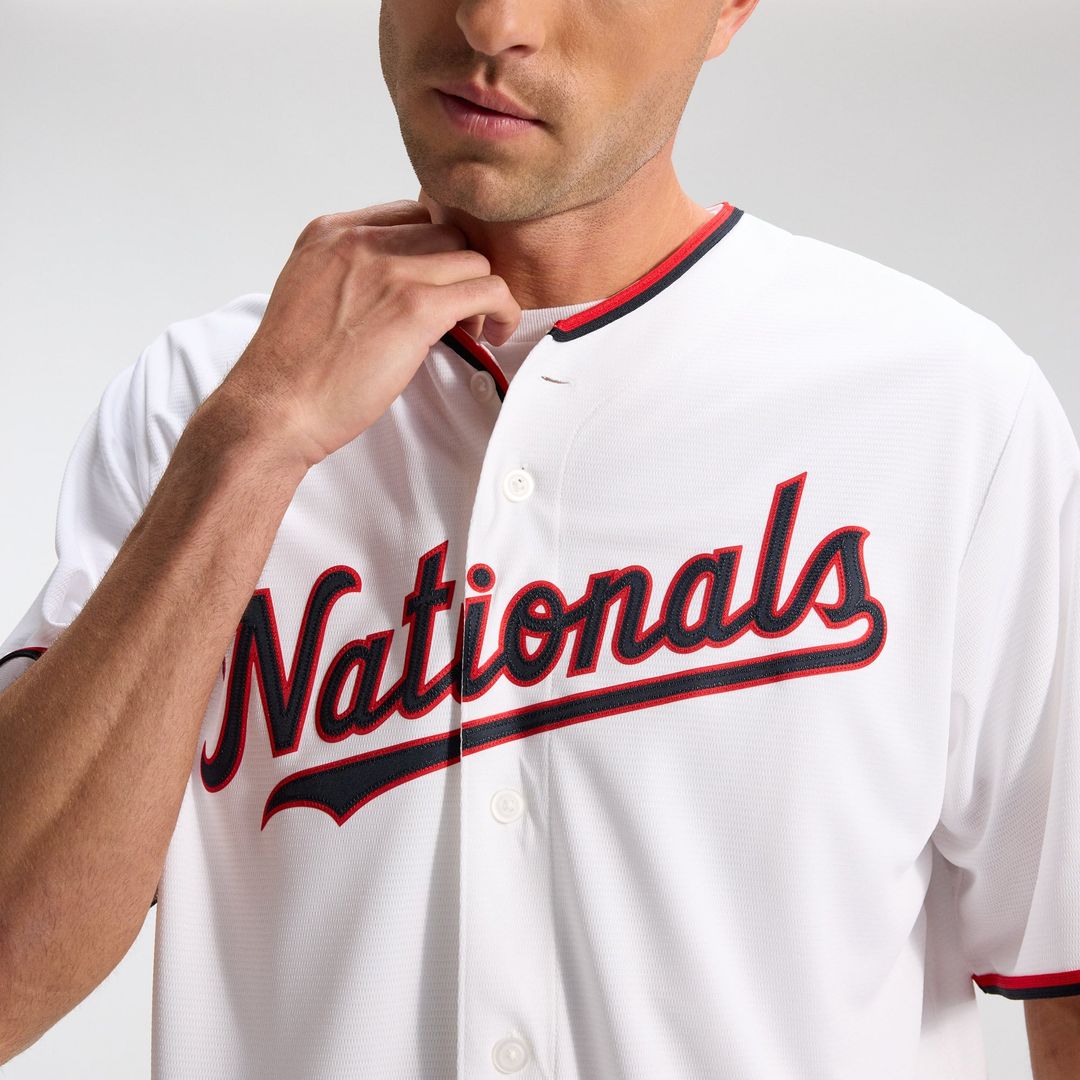 Washington Nationals Nike White Replica MLB Jersey