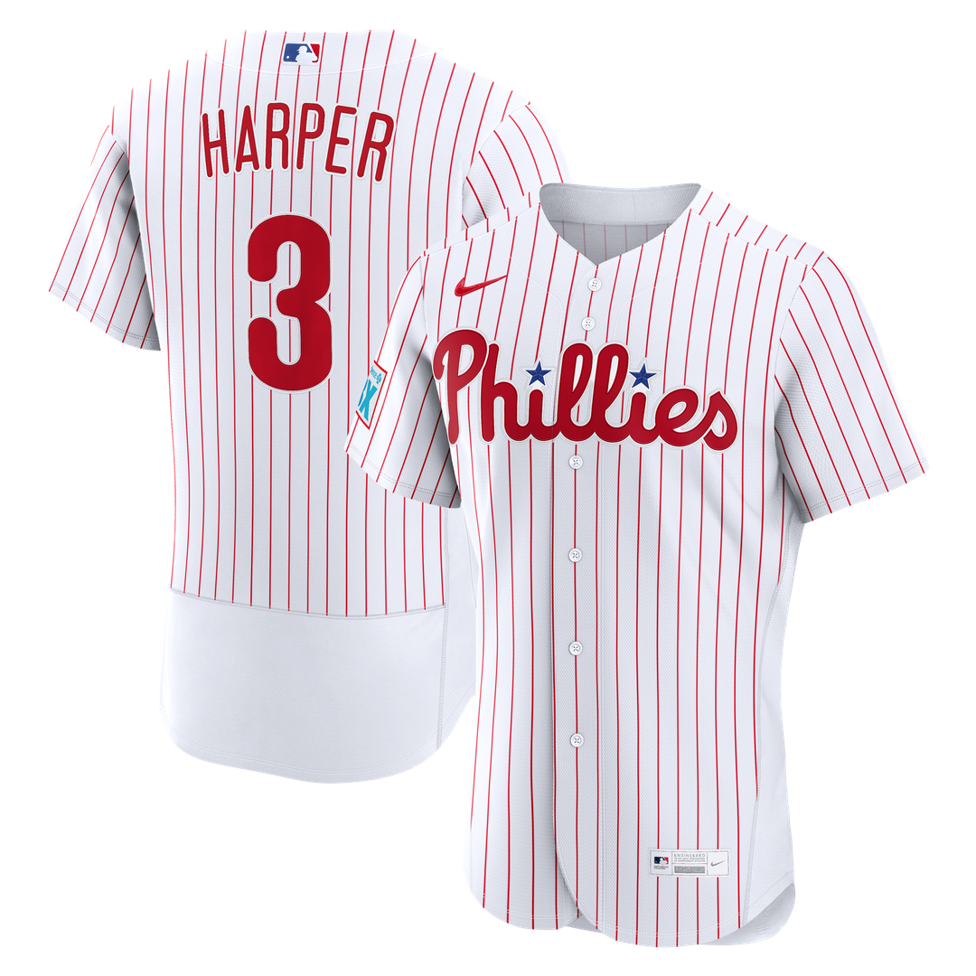 Philadelphia Phillies Nike White Authentic MLB Jersey