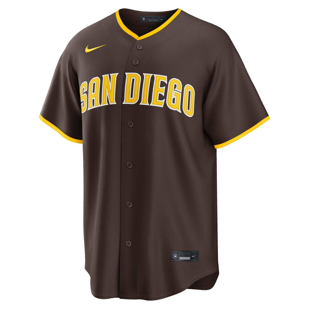 San Diego Padres Nike Brown Replica MLB Jersey