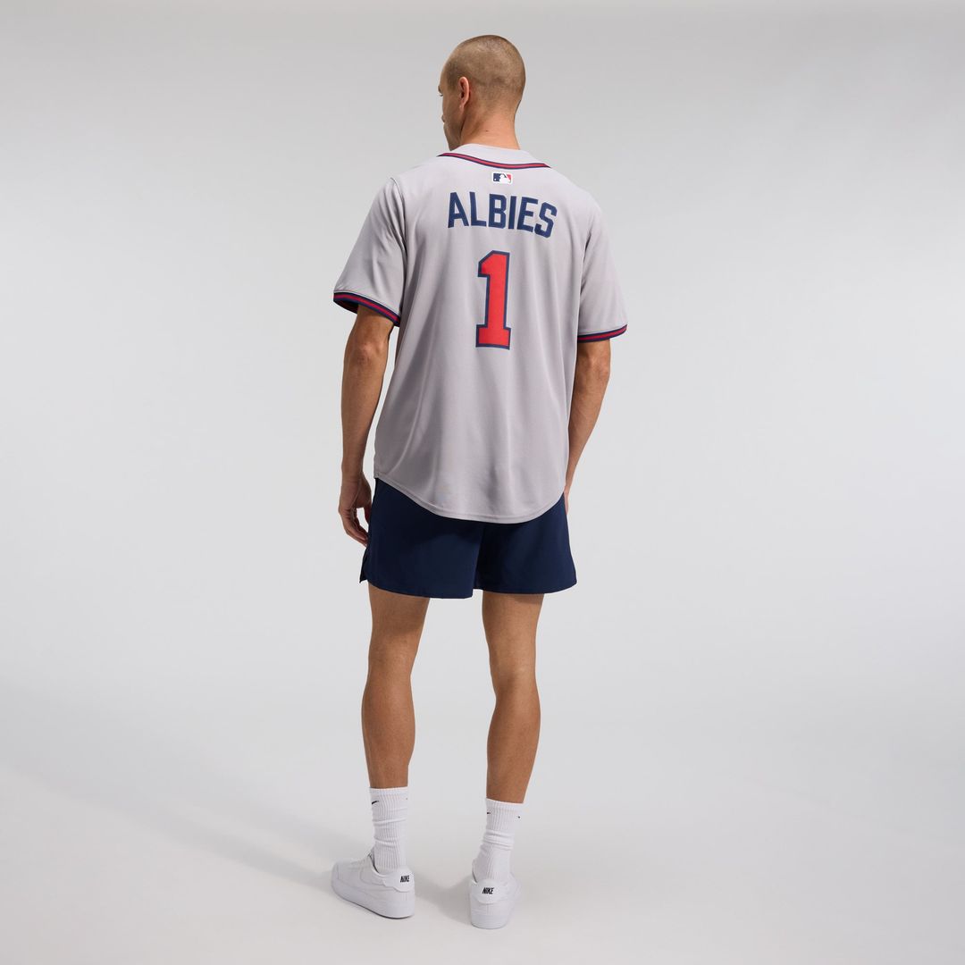 Atlanta Braves Nike Gray MLB Jersey