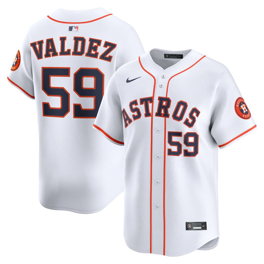 Houston Astros Nike White Authentic MLB baseball jersey