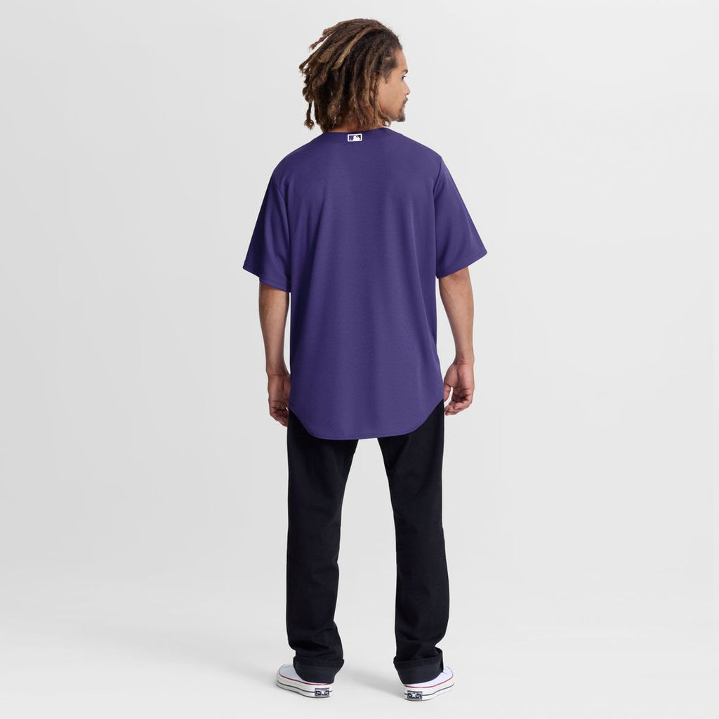 Colorado Rockies Nike Purple Replica MLB Jersey